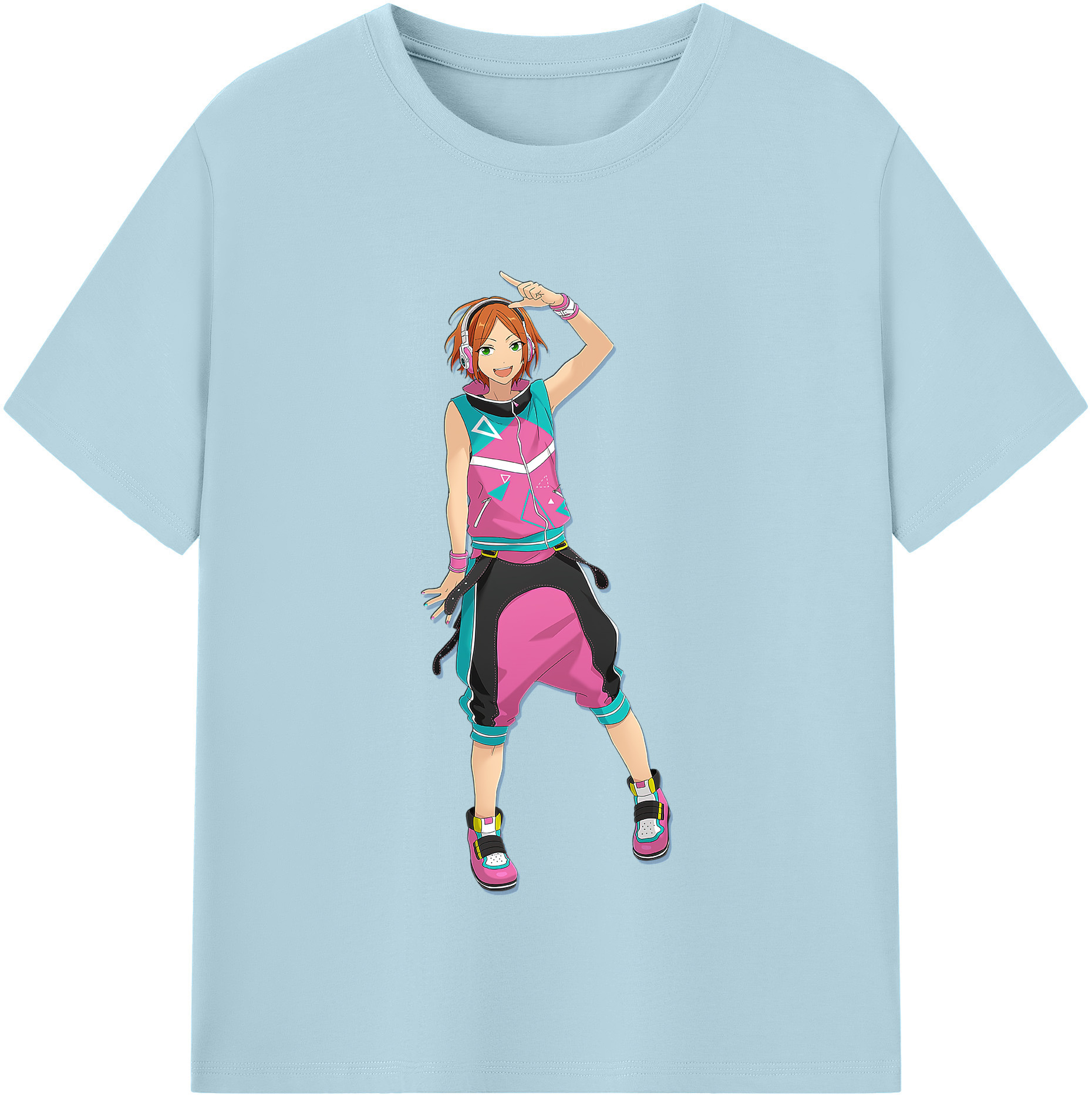 （画像用） あんさんぶるスターズ! Ensemble Stars 綿100％半袖Tシャツ（フロントプリント）